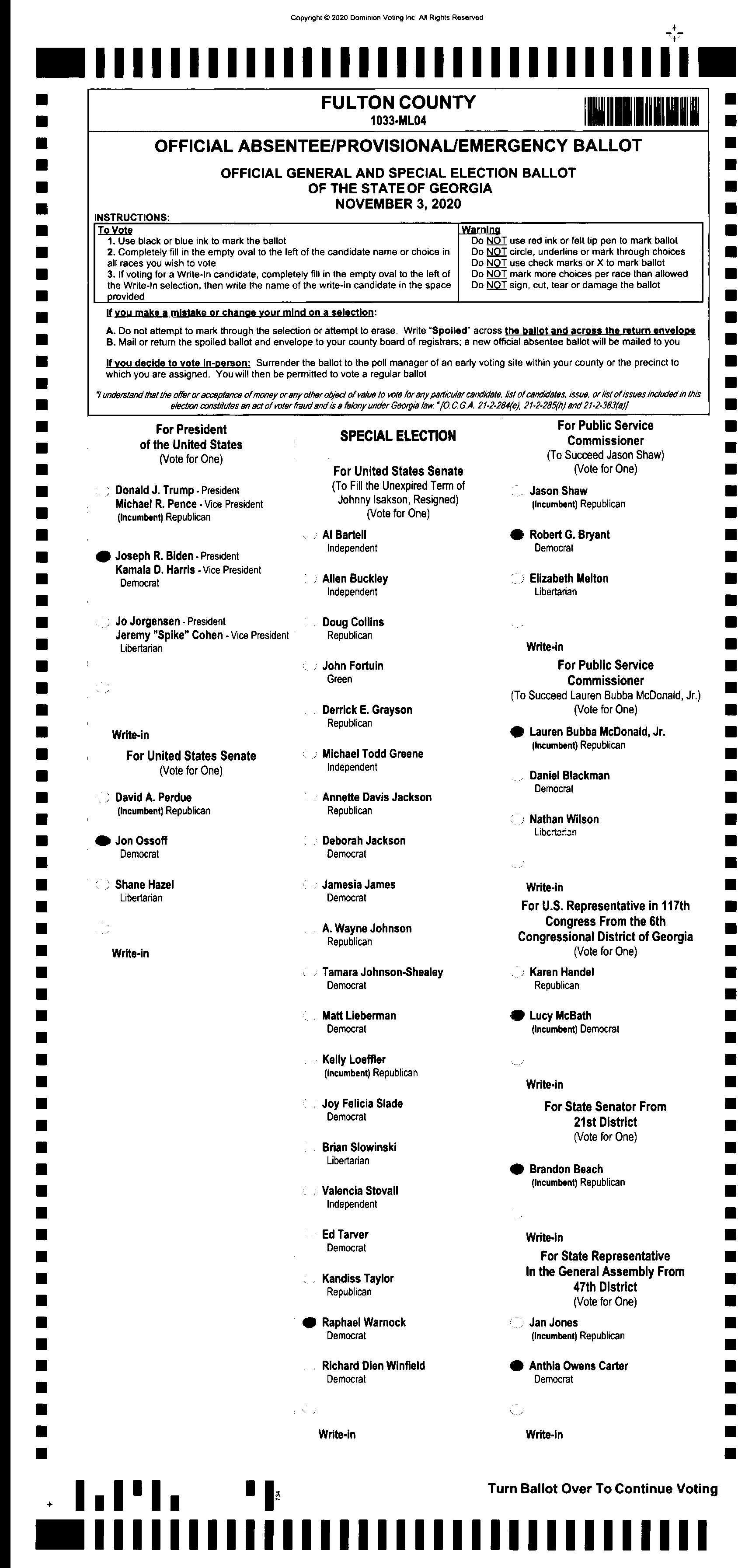 Source Ballot